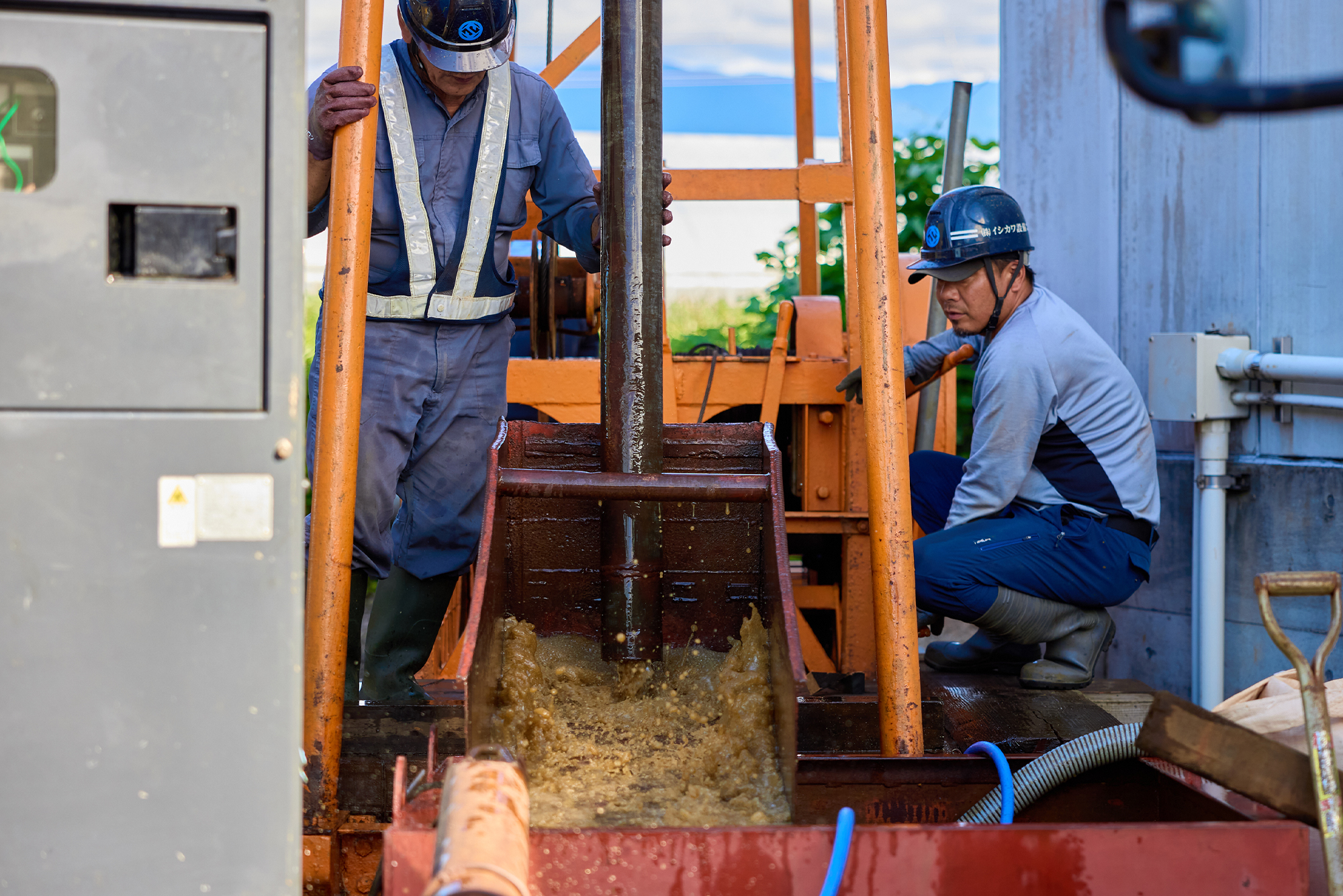井戸洗浄・ポンプ設置